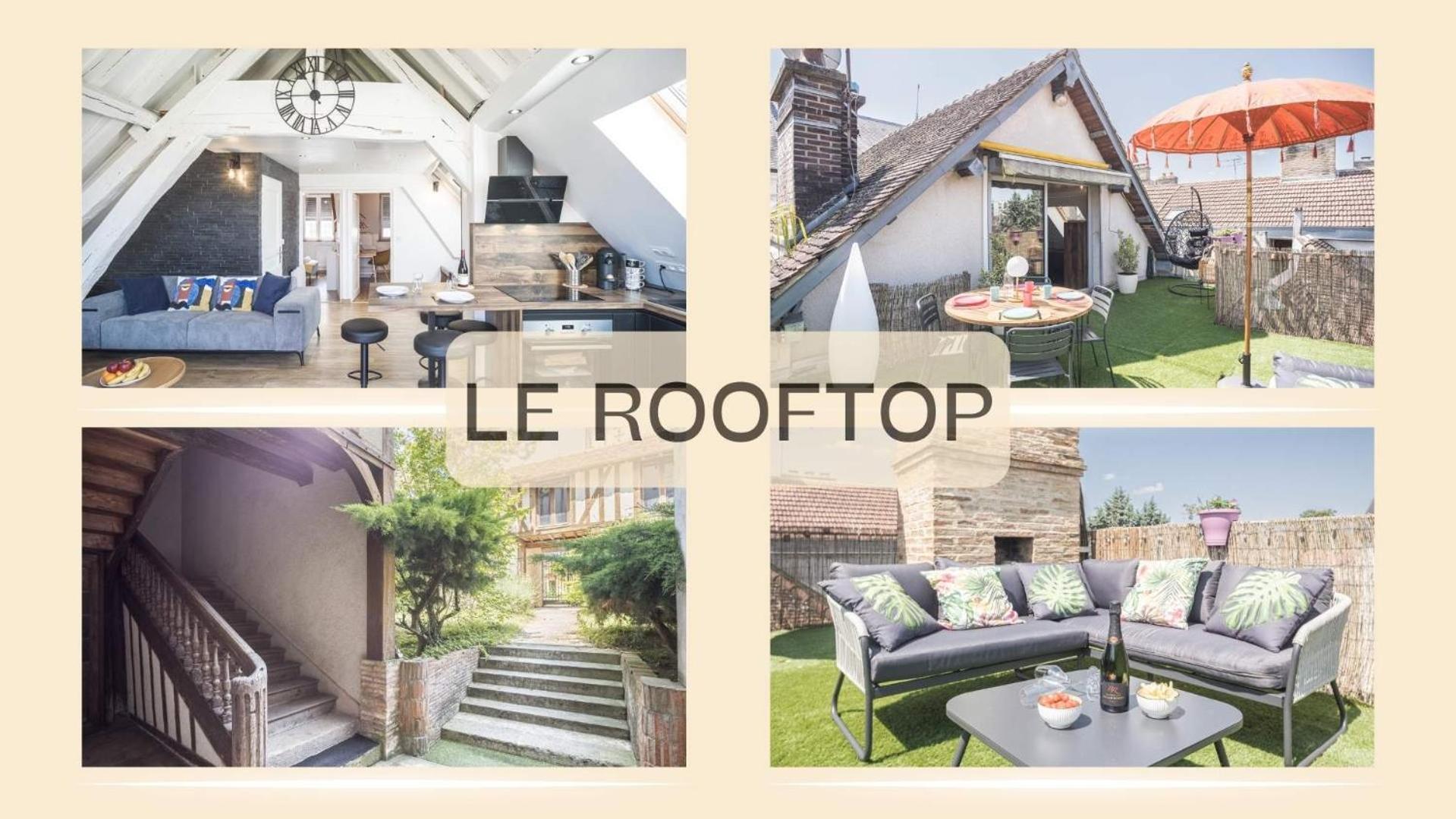 Le Rooftop - Vue Cathedrale - Climatisation Троа Екстериор снимка